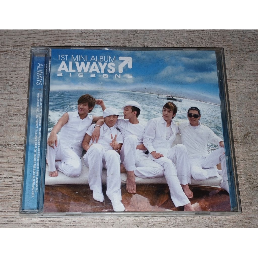 Bigbang Big Bang ซีดี CD Album 1st Mini Album Always Thailand Edition