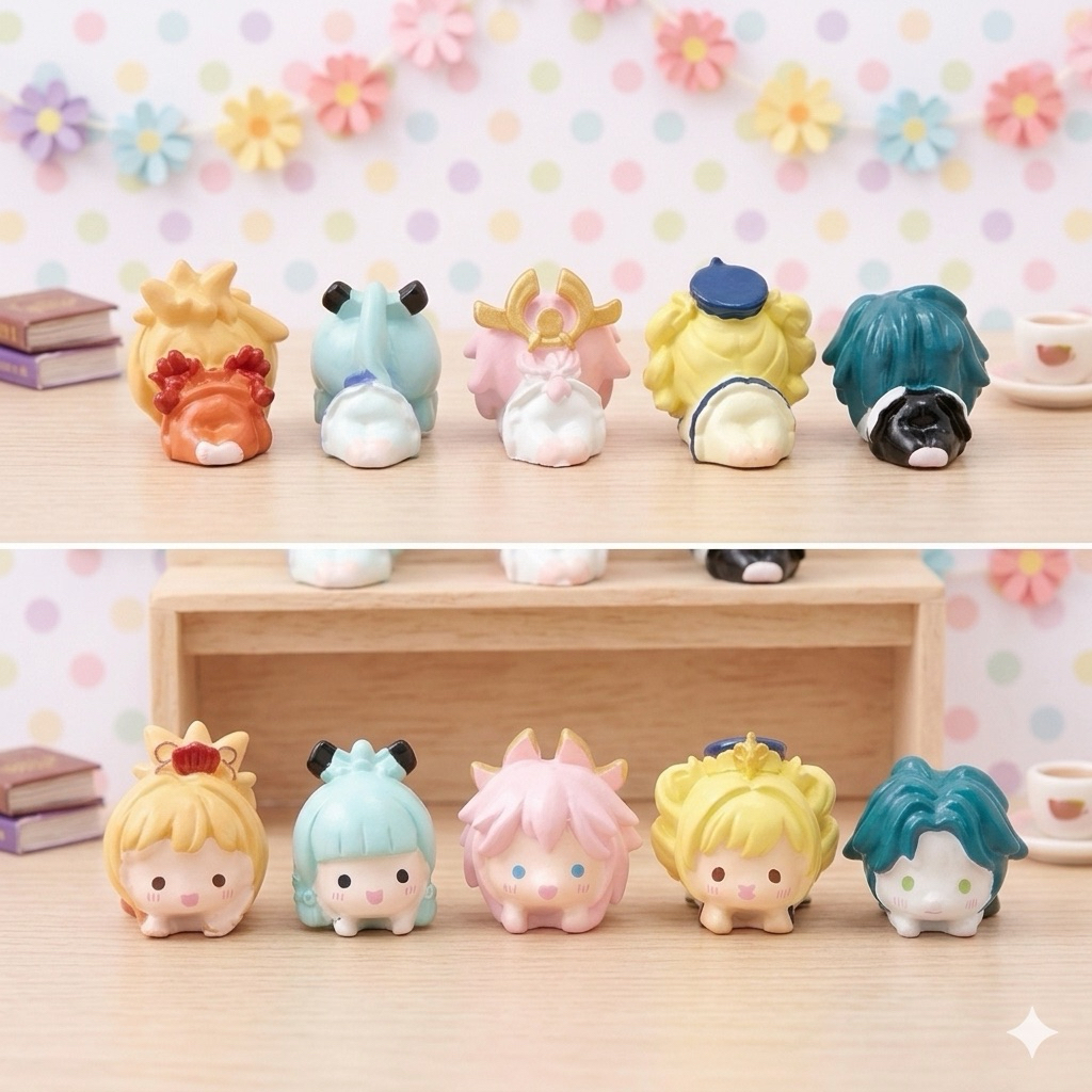 ตุ๊กตาเรซิ่น Genshin Impact มี 6 แบบให้เลือก