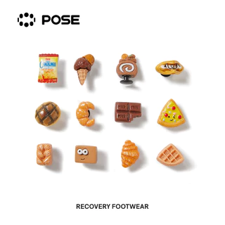 POSE เสน่ห์รองเท้างบ, การออกแบบนักบินอวกาศน่ารักและหมีน้อยตลก, การออกแบบกบที่ไม่ปกติ, DIY, เข้ากันได้กับPJ0010