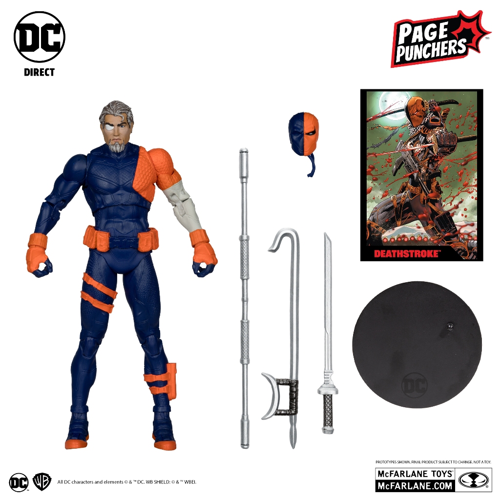McFarlane Toys DC Direct Page Punchers Deathstroke [พร้อมส่ง/ของใหม่]