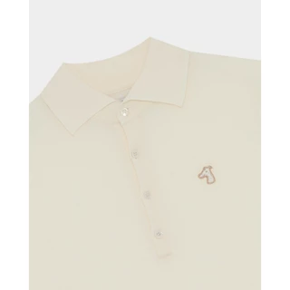 S26MD SMILEYHOUND KNITTED POLO SHIRT EMBROIDERED LOGO