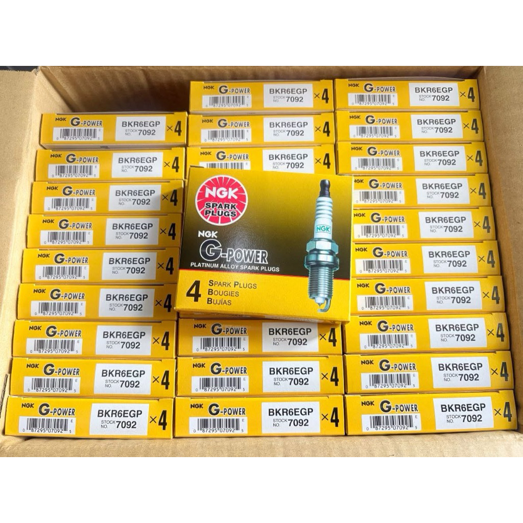 หัวเทียน NGK แท้ G-POWER Platinum BKR6EGP