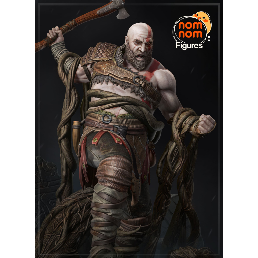 Kratos : Model Figure Resin โมเดล ผลิตตามสั่ง