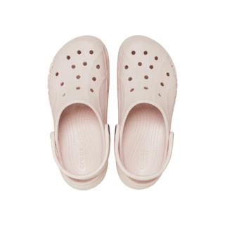 Crocs รองเท้าลำลองผู้หญิง BAYA PLATFORM CLOG Pink ICONIC Women NEW