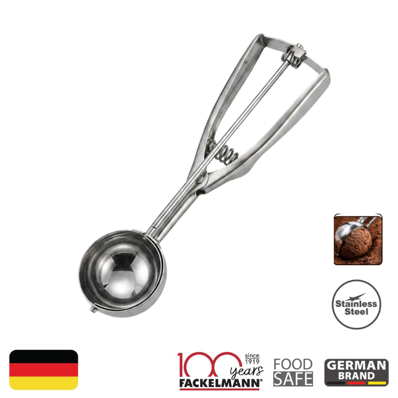 ที่ตักไอศกรีม/ตักผลไม้ แบบมีสปริงบีบ (Ice Cream Disher)