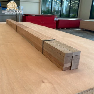 ไม้โครงยางนาไสจ๊อยท์ Finger Joint ขนาด 1" x 2" (17x42 มม.) ยาว 50 cm. / 200 cm.งานไม้แท้ 1 มัด 10 เส้น | All About Wood
