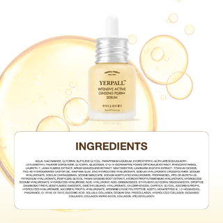 เซรั่มโสมไฮยา PDRN+ ( INTENSIVE ACTIVE GINSENG PDRN+ SERUM ) 15 ml.