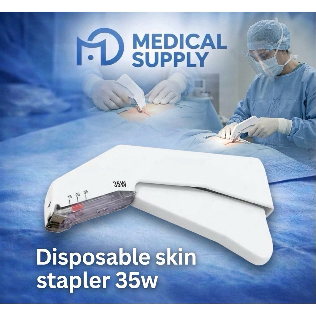 แม็คเย็บแผล Disposable Skin Stapler 35w (ราคาต่อ1ชิ้น) มี2แบบให้เลือก