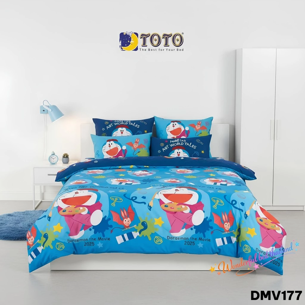 ชุดเครื่องนอน TOTO DMV177 โดราเอมอน