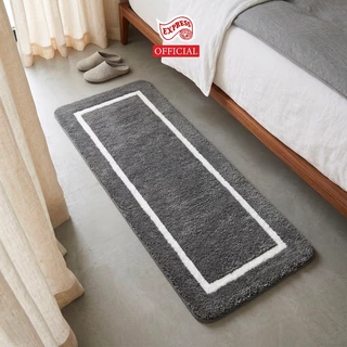 EXPRESS CARPET พรมเช็ดเท้ายาว 50x120cm หนานุ่ม16-30mm พร้อมส่ง พรมยาวมีกันลื่น ซักได้ แห้งไว
