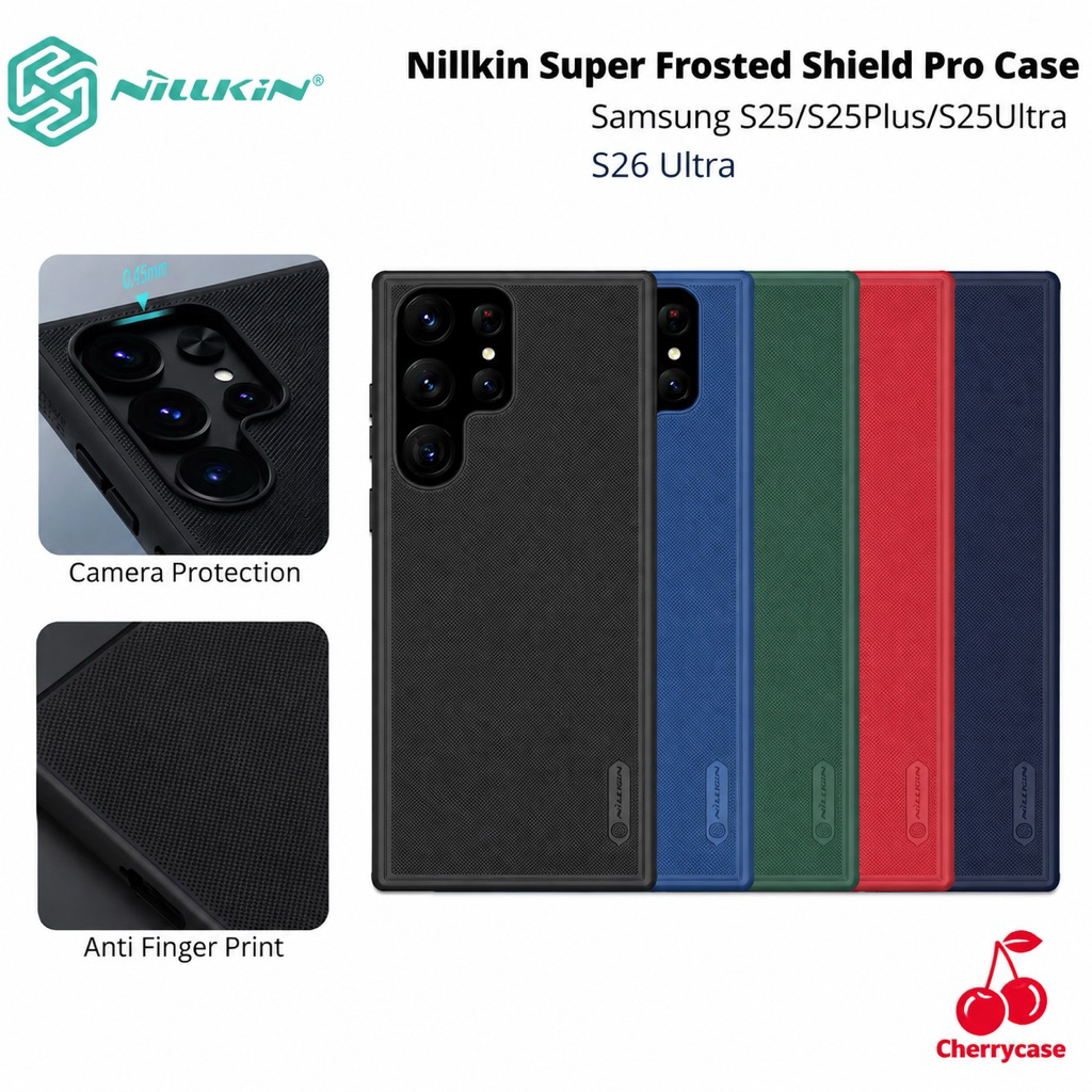 เคส Samsung Galaxy S26 ultra / S25 Ultra/S25 plus/S25 เคสNillkin Super Frosted Shield Pro