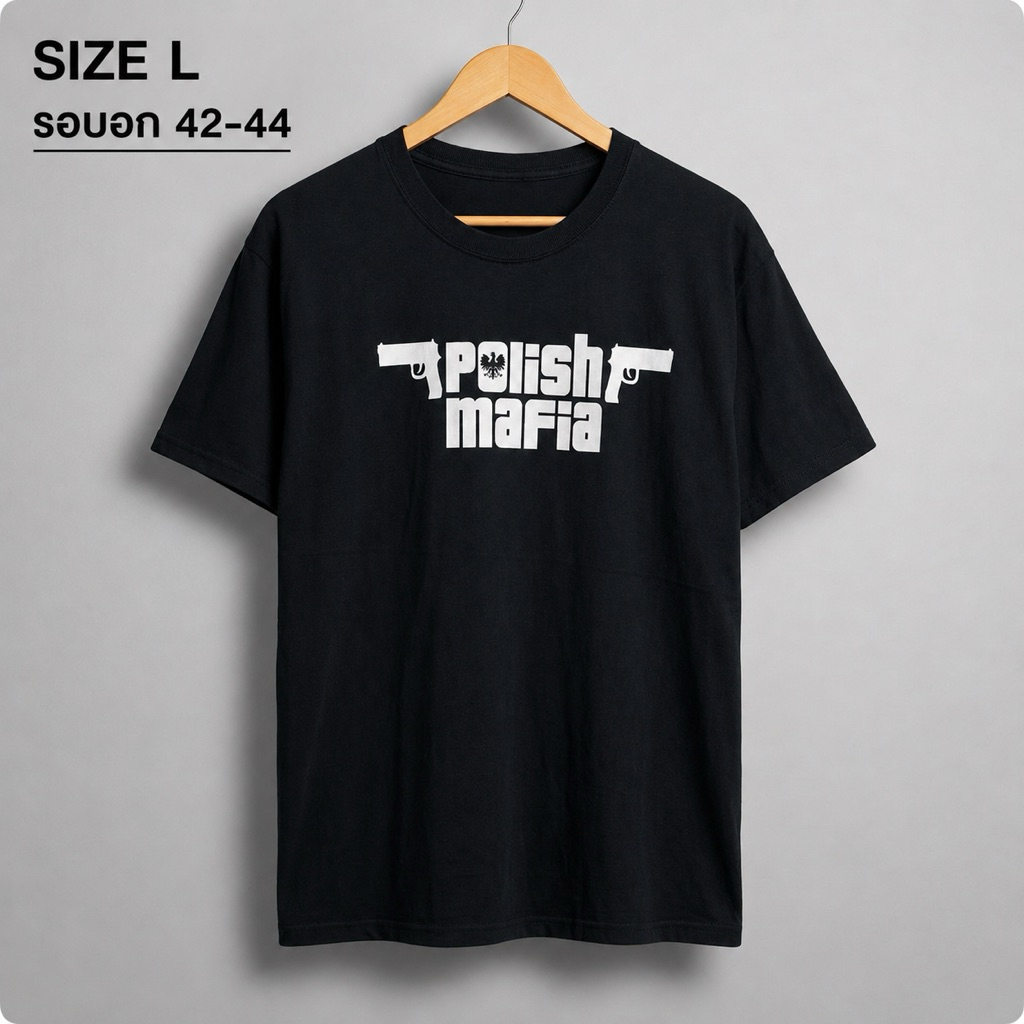 เสื้อยืดมือสอง USA วินเทจ  Oversize ไซส์ L