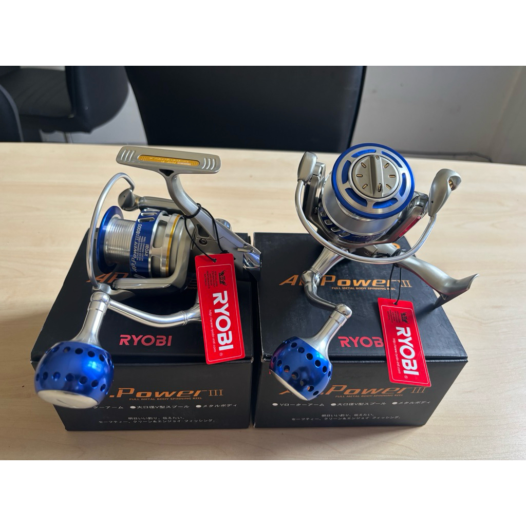 Ryobi AP Power III เหมาะสำหรับงานสวายแข่ง ปลาดุกแข่ง หน้าดินอ่าง เขื่อน งานทะเล งานอัดบึก เป็นต้น