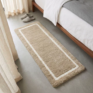 EXPRESS CARPET พรมเช็ดเท้ายาว 50x120cm หนานุ่ม16-30mm พร้อมส่ง พรมยาวมีกันลื่น ซักได้ แห้งไว