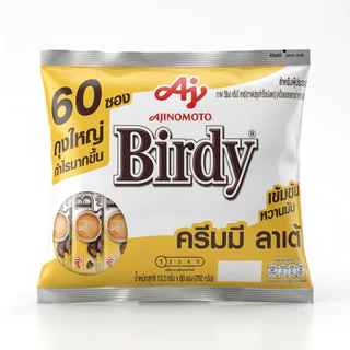 [1แพ็ค60ซอง] Birdy เบอร์ดี้ กาแฟ 3in1 ขนาด 792กรัม