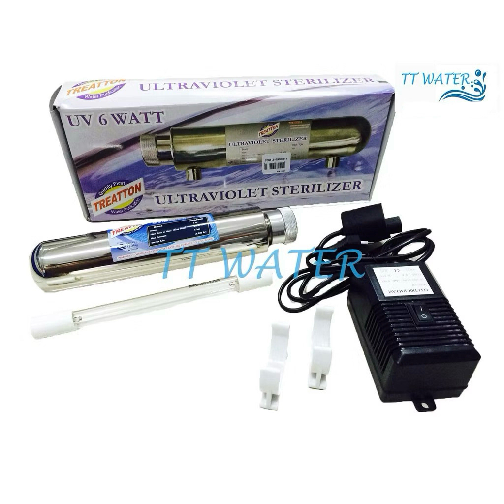 ชุดฉายรังสี Ultraviolet (UV) ขนาด 6 วัตต์