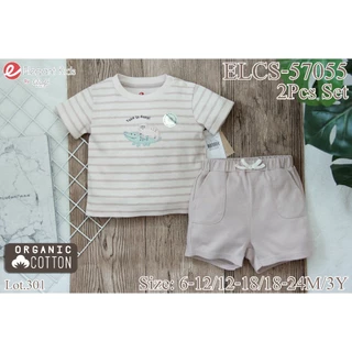 Elegant Kids ชุดเด็กผู้ชาย ผ้าออแกนิค คอตตอน Size: 6เดือน-3ขวบ