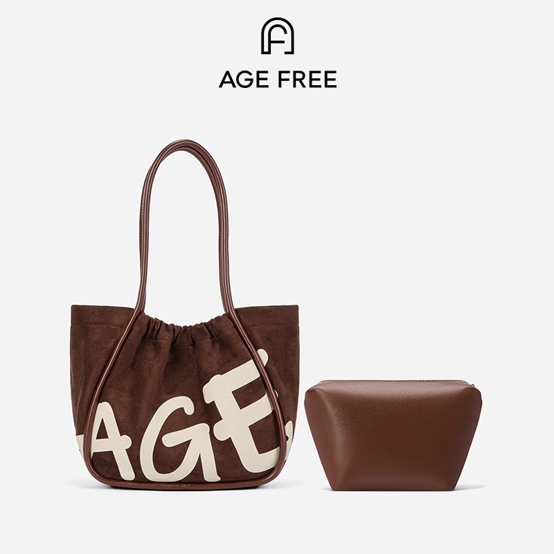 AGE FREE Lumo bag Gen 2 กระเป๋าโท้ทคู่แม่ลูก สไตล์เกาหลี ยอดฮิต คลาสสิก สำหรับสตรี