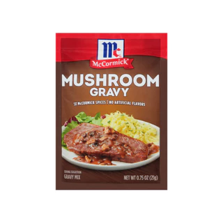 แม็คคอร์มิค ผงทำเกรวี่ผสมเห็ด 21 กรัม │McCormick Mushroom Gravy 21 g