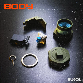 SUKOL BOOY Clicker ระเบิดจิ๋ว พวงกุญแจ Build Your Own 3D Print PLA DIY สุ่ม Body 4 แบบ