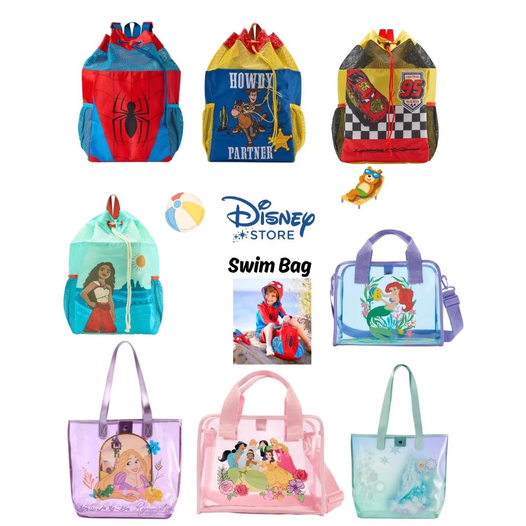 New!!​ กระเป๋าใส่ของว่ายน้ำ Swim Bag  จาก อเมริกา : Disney store Swim Bag