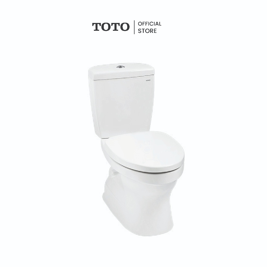 TOTO CST340R สุขภัณฑ์สองชิ้น ใช้น้ำ 4.8/3 L พร้อมฝารองนั่ง Soft Close