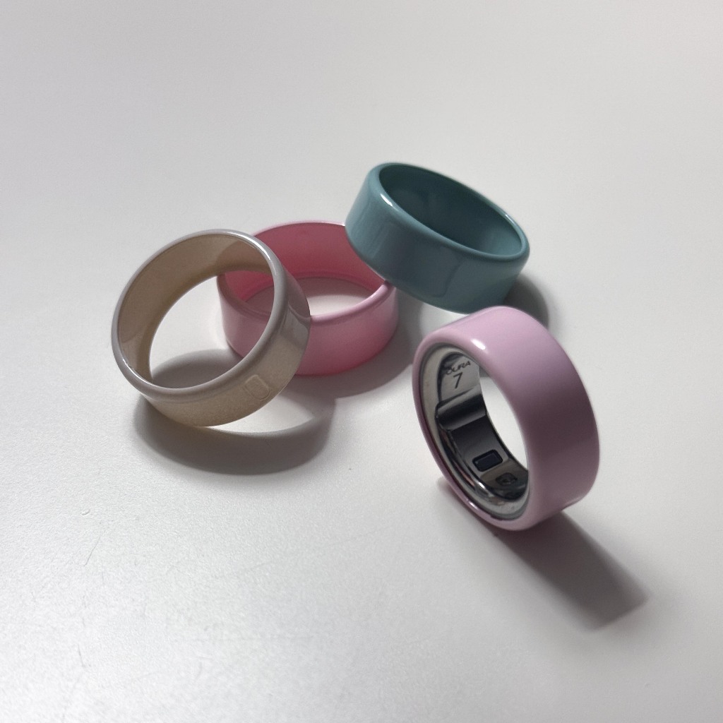 [พร้อมส่ง/ส่งด่วน] Oura Ring 4 Ceramic Color Cover สีเซรามิค ซิลิโคนแหวน Gen 4 สำหรับ Size 6-8