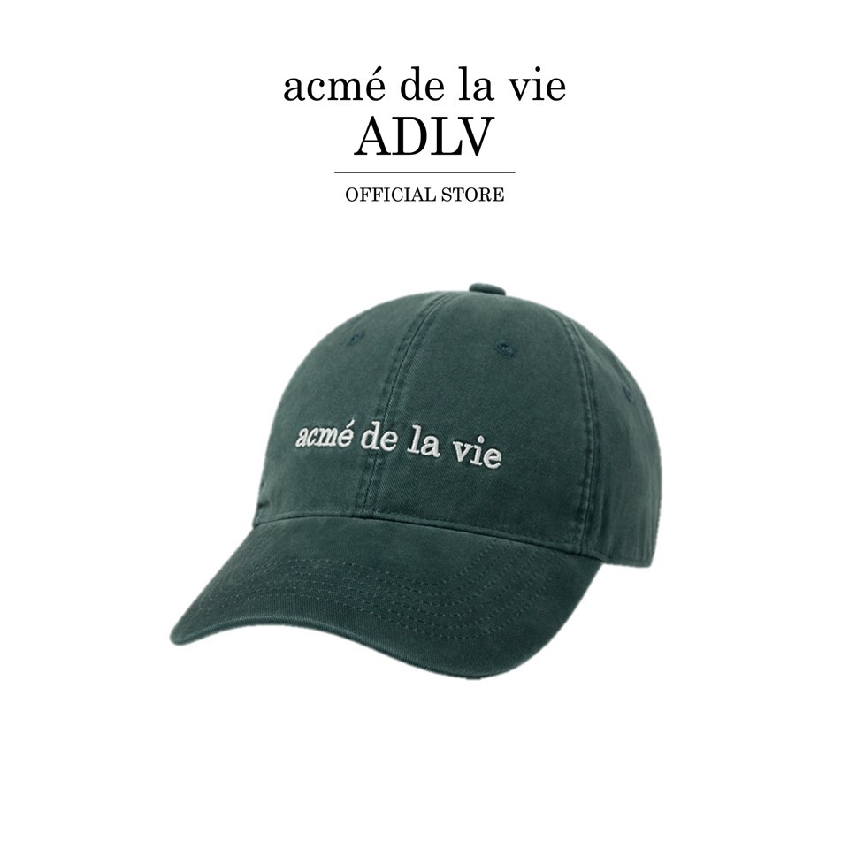 ADLV [acme de la vie] หมวก รุ่น Basic Big Logo Ball Cap Green (50026SBBCAU_S6GNXX)