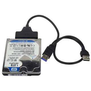 60สาย Sata to USB3.0 เสียบ HDD Sata ได้ทุกขนาด ทุกยี่ห้อ เพื่อนำข้อมูลออกมาใช้ แถมAdapter จ่ายไฟ 1 ตัว