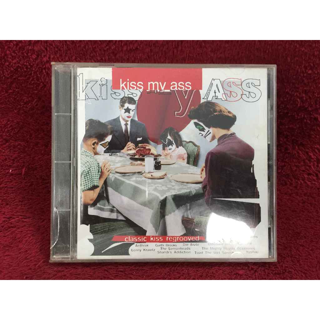 CD Kiss My Ass: Classic Kiss Regrooved สภาพตามรูปปก EA98-113