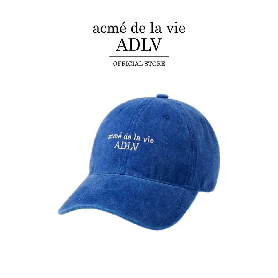 ADLV [acme de la vie] หมวก รุ่น Basic Logo Season3 Ball Cap Blue (50021SBSCAU_H5BLXX)