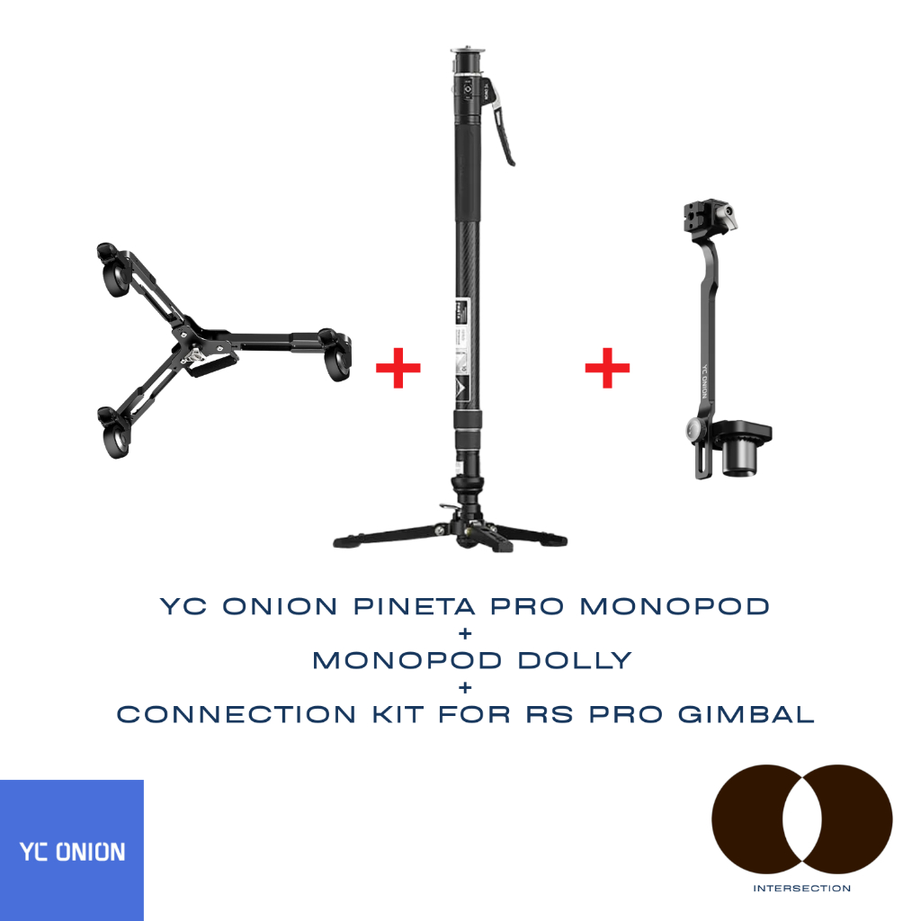 YC Onion PINETA Pro Monopod + PINETA Monopod Dolly +  Connection Kit for RS PRO Gimbal (ประกันศูนย์ไ