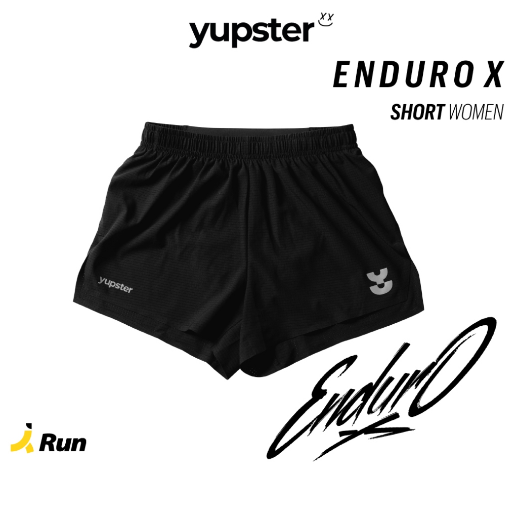 yupster women's Enduro X Shorts กางเกงออกกำลังกาย ของผู้หญิง