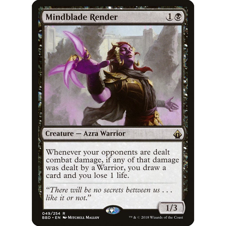 [Battlebond] - (BBD) - (R) - [Mindblade Render] - [2018]