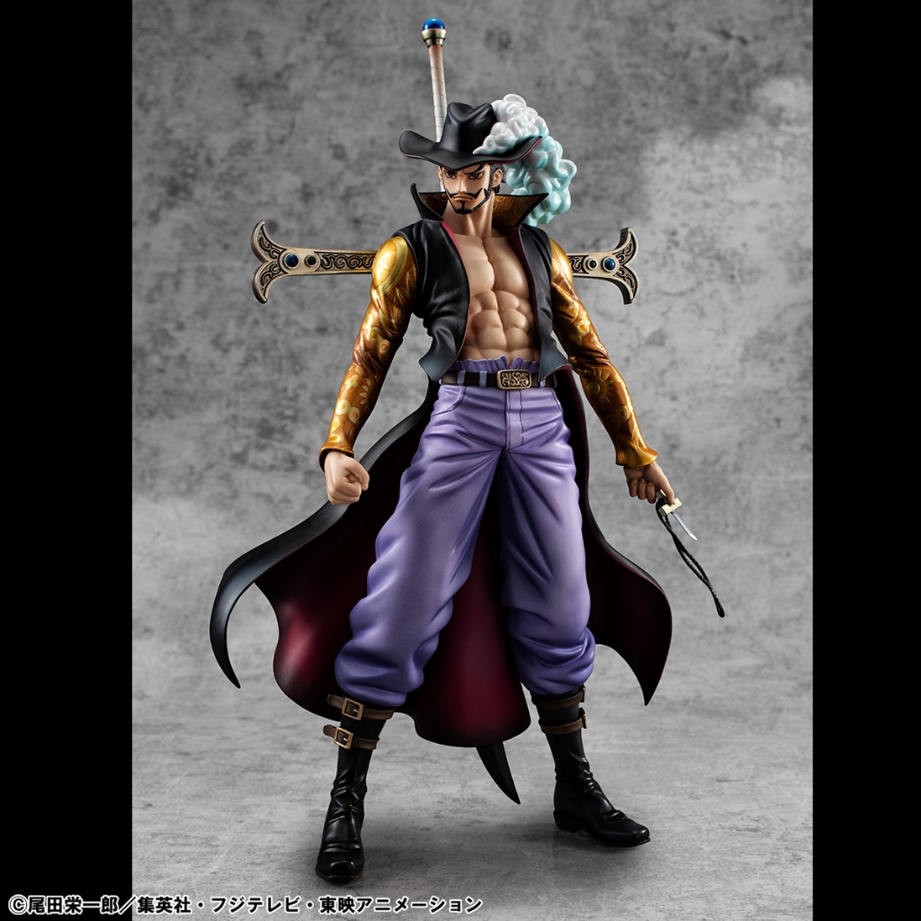 Bandai(บันได) MEGAHOUSE PORTRAIT.OF.PIRATES ONE PIECE SA-LIMITED HAWK EYE DRACULE MIHAWK VER.R
