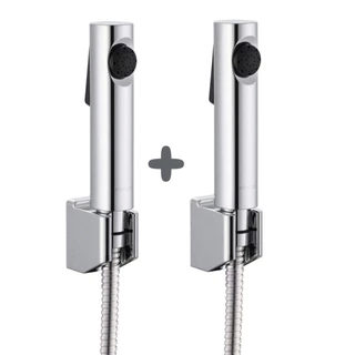 KOHLER (Exclusive1+1) Cuff hygiene spray w/hose and fixed wall bracket สายฉีดชำระ สีโครเมี่ยม K-98100X-B-CP​-2