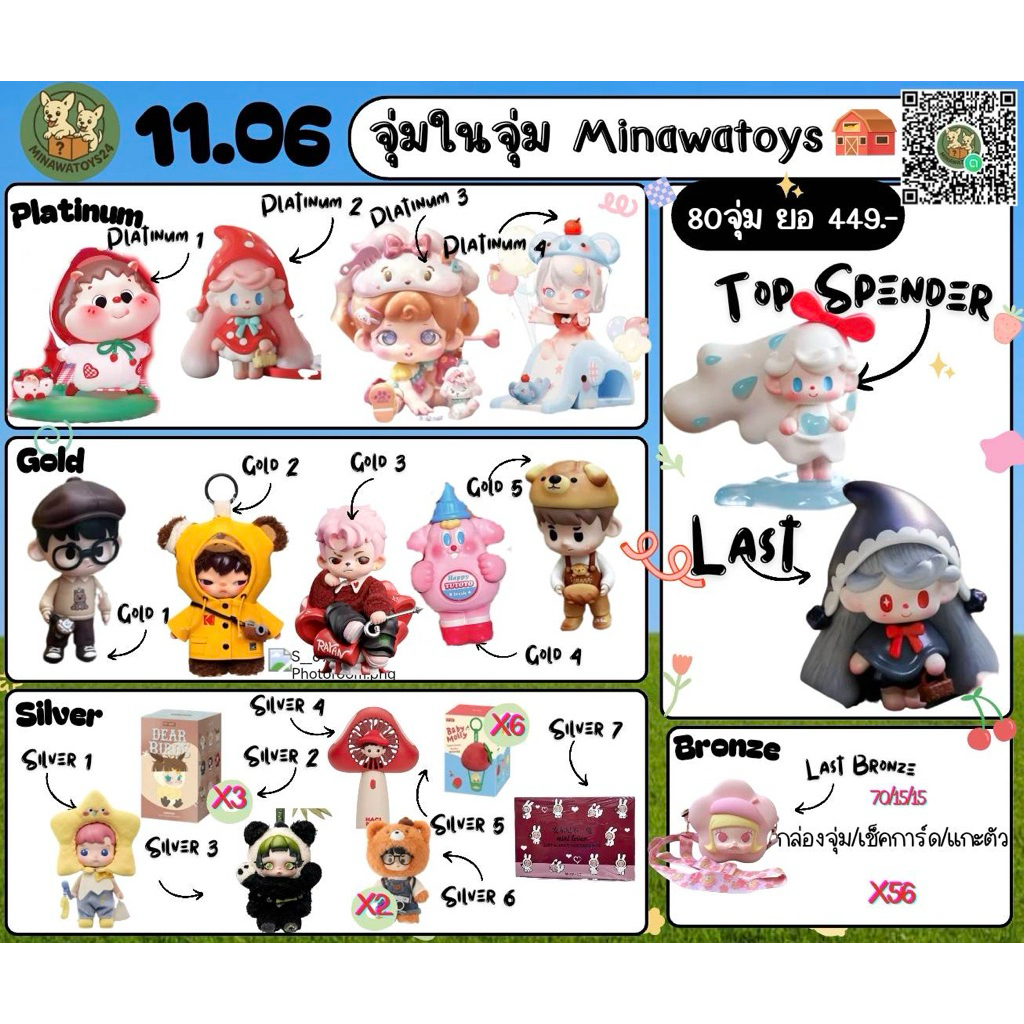 [จุ่มในจุ่ม81-160] ย550 Minawatoys เกมส์การ์ด รวมโมเดล