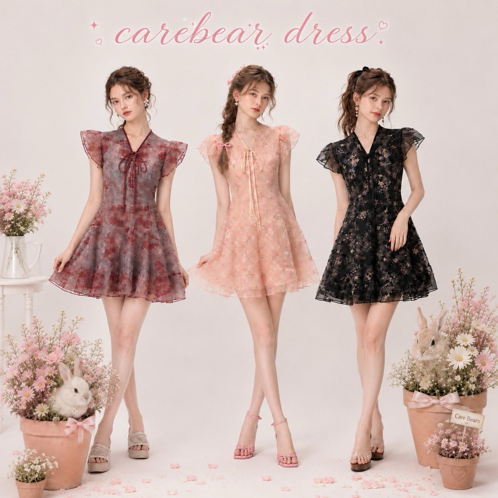 DR0430 LABELLE รุ่น Carebear Dress