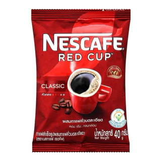 4 ซอง กาแฟซอง เรดคัพ 40 กรัม หอมละมุน ดื่มง่าย