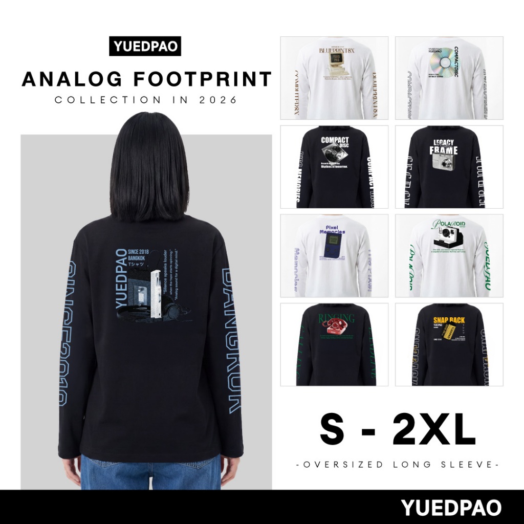 Yuedpao Polo Long sleeve Oversized Y Collection 2026 เสื้อแขนยาว ผ้าหนาทรงสวย ยับยากรีดง่าย เสื้อแขนยาวโปโล