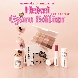 (พร้อมส่งในไทย)Wakemake X Hello Kitty Sanrio Collection เครื่องสำอางและแปรงแต่งหน้าของแท้นำเข้าจากญี่ปุ่นและเกาหลี