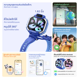 [8.20 | โค้ดลด 10%] HUAWEI WATCH Kids X1 Series | อุปกรณ์สวมใส่ | ดีไซน์พับ หมุน และถอดแยกได้***