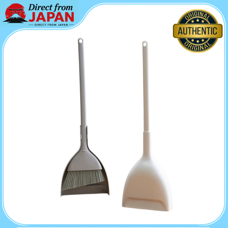 Marna Broom and Dustpan Set (Self-Standing, Slim and Compact Storage) for Indoor/Outdoor/Veranda Ent