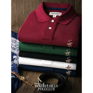 BEVERLY HILLS POLO CLUB เสื้อโปโลแขนสั้นผู้ชาย รุ่น BN2A647 (โลโก้ปักม้าเล็ก)