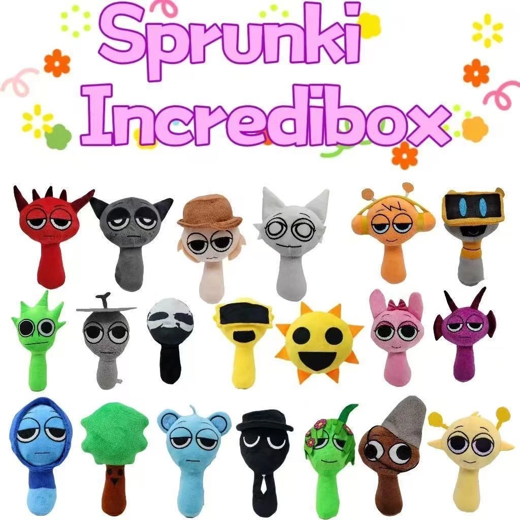 Sprunki Plush ตุ๊กตาสปังกี้ Incredibox thumbnail 3