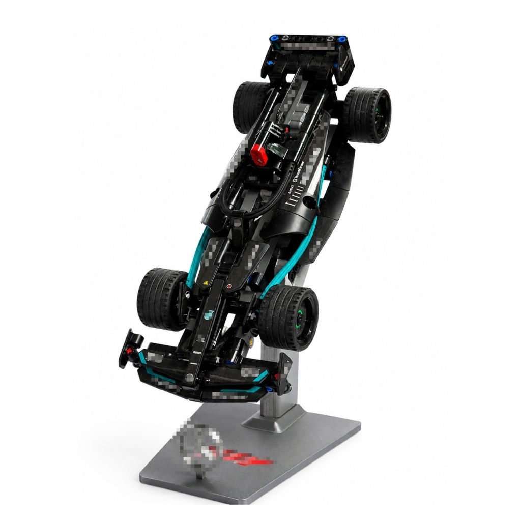 ฐานตั้งโชว์โมเดลรถแข่ง สำหรับใส่รุ่น 42165 Mercedes F1 (เฉพาะฐาน ไม่รวมตัวรถ)