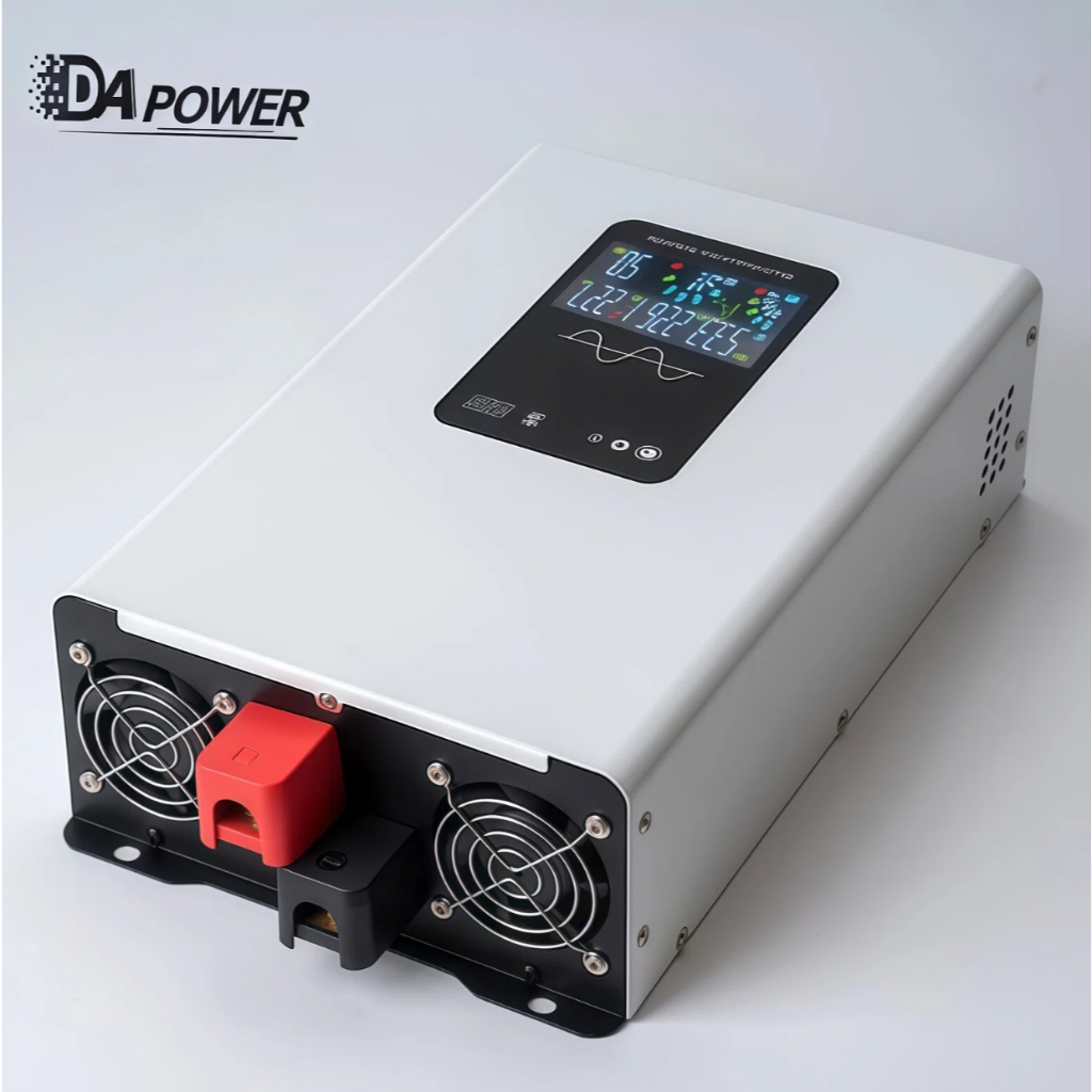 รับประกัน 5 ปี  อินเวอร์เตอร์เพียวซายเวฟ 3500w/5000w รุ่น12v/24VตัวแปลงไฟDC TO AC220V Inverter pure sine wave