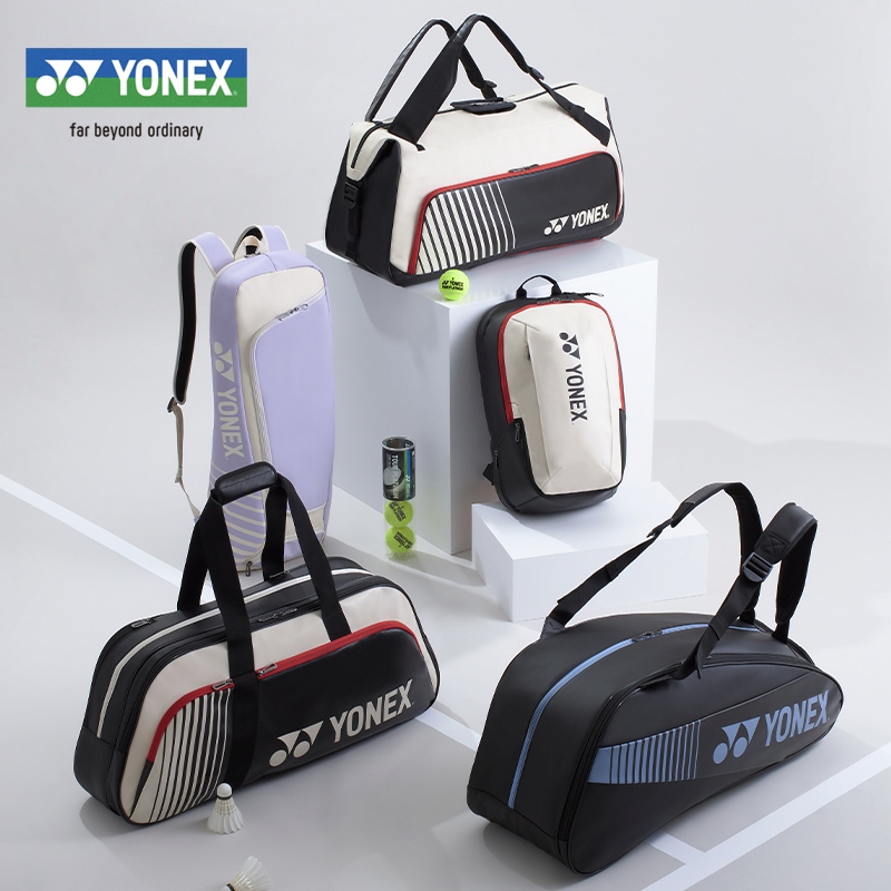 YONEX แบดมินตันกระเป๋าเป้สะพายหลังไหล่คู่