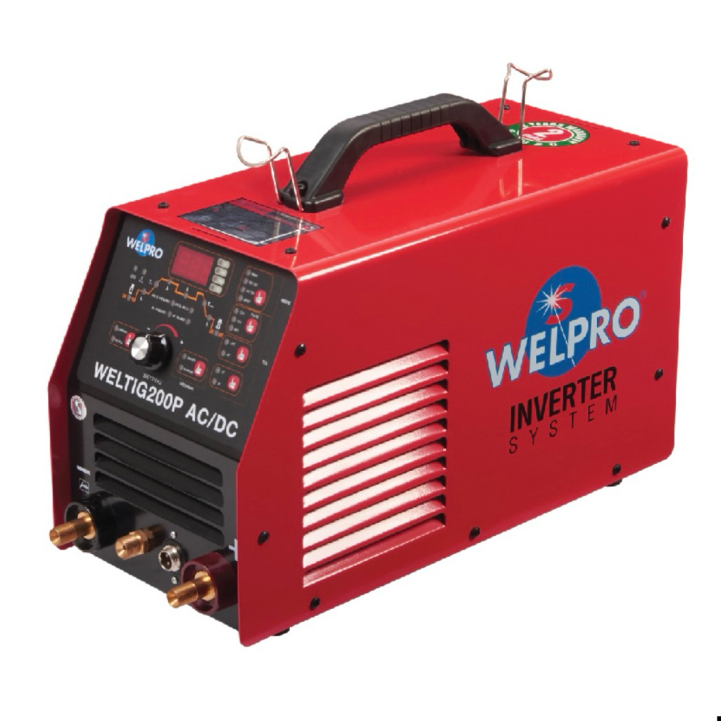 WELPRO เวลโปร ตู้เชื่อม WELTIG 200P AC/DC / ( TIG 200A ) แถมหน้ากาก