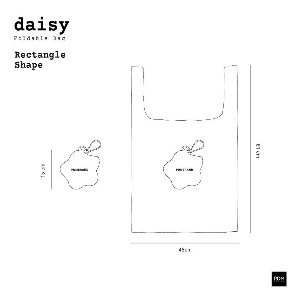 PDM حقيبة قماش Daisy قابلة للطي — صورة 8